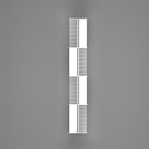 GUHUI-4.15m-Double-Sided-Gondola-Shelving-with-Hooks-Shelves-White_1