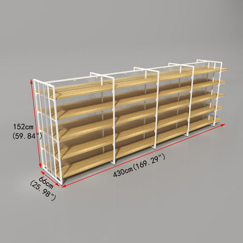 GUHUI-4.3M-Double-Sided-Gondola-Shelving-Unit-Ultra-Long-Retail-Island-Display-Rack_2