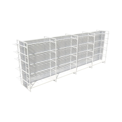 GUHUI-4.3m-Double-Sided-Retail-Gondola-Shelving-with-Wood-Base-Hook-Display_1