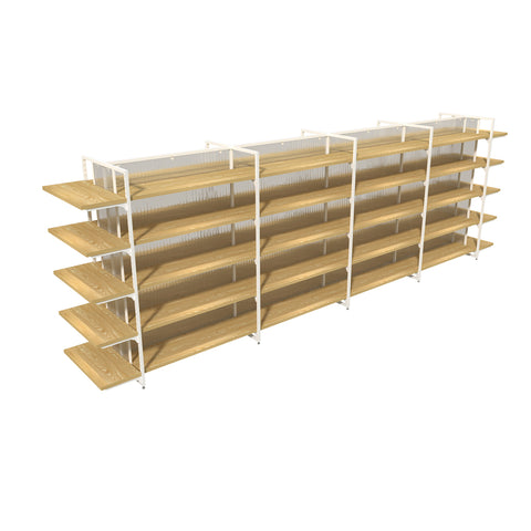 GUHUI-4.6M-Double-Sided-Gondola-Shelving-with-End-Cap-Displays-Extra-Long-Retail-Island-Rack_2