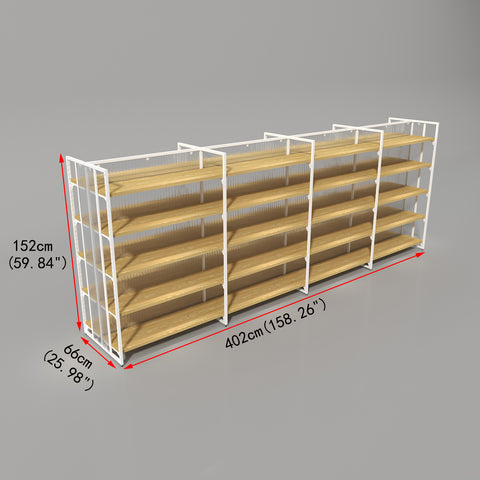 GUHUI-4M-Double-Sided-Gondola-Shelving-Unit-Extra-Long-Retail-Island-Display-Rack_2