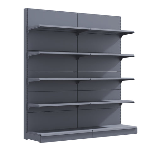 GUHUI-Black-Gondola-Retail-Shelving-Unit-Single-Sided-Wall-Display-Rack_3