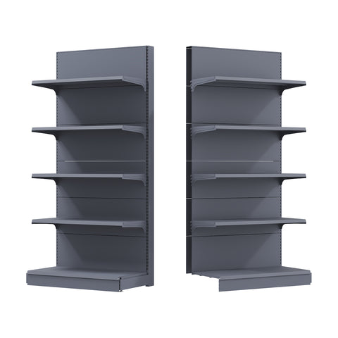 GUHUI-Black-Gondola-Retail-Shelving-Unit-Single-Sided-Wall-Display-Rack_5