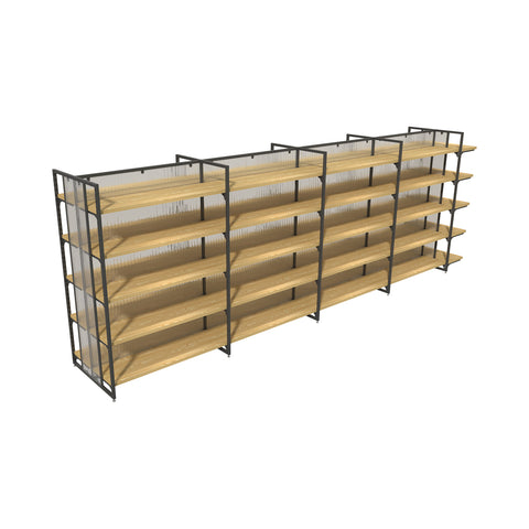 GUHUI-Double-Sided-Gondola-Retail-Shelving-with-Multi-Tier-Wooden-Shelves-430cm_1