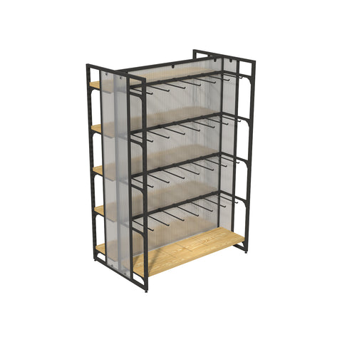 GUHUI-Double-Sided-Hook-Island-Display-Rack-Black-Finish-102cm_2
