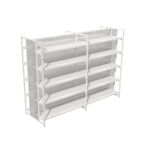 GUHUI-Double-Sided-Island-Gondola-Shelving-Unit-2020mm-Retail-Display-Rack-White_1