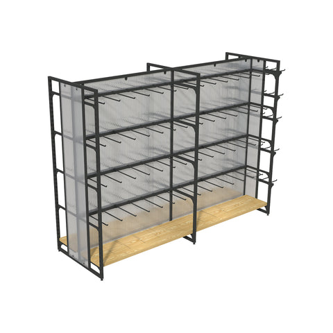 GUHUI-Double-Sided-Modular-Retail-Gondola-Island-Shelving-with-Black-Hook-Display-215cm_1