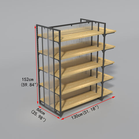 GUHUI-Double-Sided-Modular-Store-Gondola-Shelving-Unit-with-End-Display-130cm_2