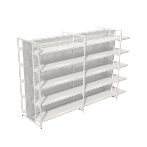 GUHUI-Double-Sided-Retail-Gondola-Shelving-Unit-230cm-Modular-Island-Display-Rack-White_1