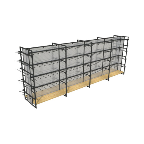 GUHUI-Double-Sided-Square-Tube-Hook-Retail-Island-Gondola-Shelving-430cm_1