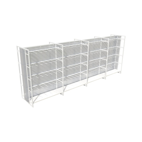 GUHUI-Extra-Large-Double-Sided-Island-Display-Rack-4020mm-with-Square-Tube-Hooks_1