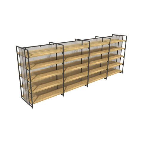 GUHUI-Extra-Long-Double-Sided-Gondola-Shelving-Unit-Wood-Steel-Retail-Island-Display_1