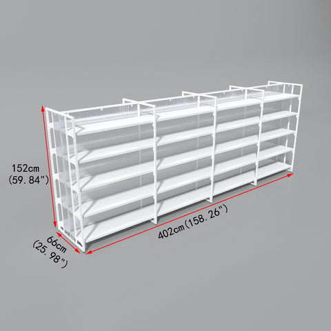 GUHUI-Extra-Long-Double-Sided-Retail-Gondola-Shelving-Unit-White-402cm_2