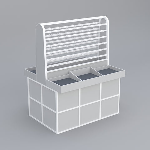 GUHUI-Freestanding-Earring-Display-Counter-with-Hook-Rack-and-Storage-Compartments