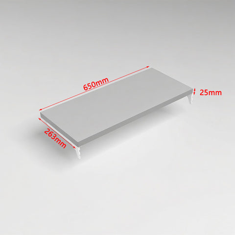 GUHUI-Gondola-End-Shelf-Panel-White-Steel-_-Grey-Wood-Finish