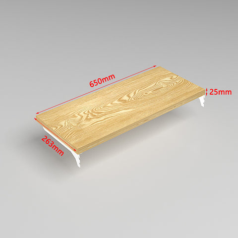 GUHUI-Gondola-End-Shelf-Panel-White-Steel-_-Wood-Finish