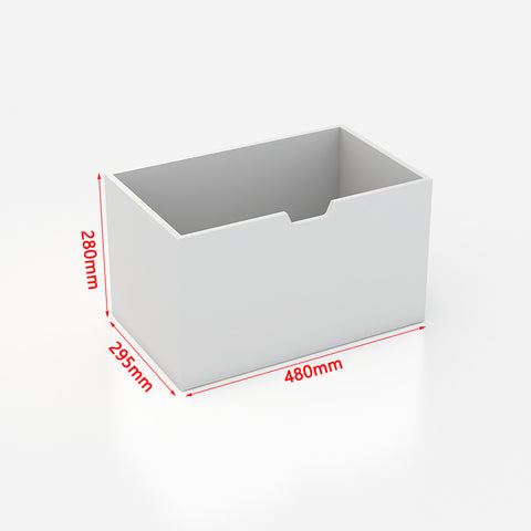 GUHUI-Gray-Storage-Drawer-for-Gondola-Wall-Display-Shelving