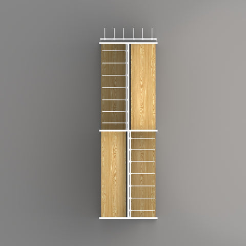 GUHUI-Island-Display-Rack_Double-Sided-Shelves-Hooks-215cm_1