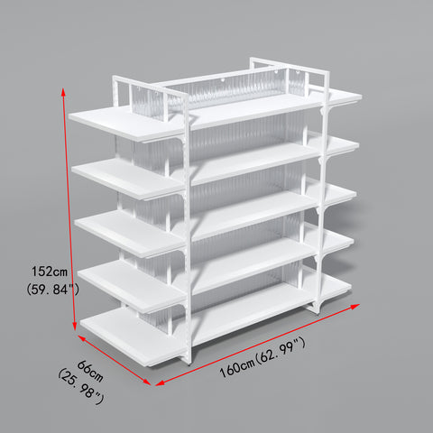 GUHUI-Modular-Double-Sided-Island-Display-Shelving-Unit-with-Endcaps-White-160cm-Wide_2