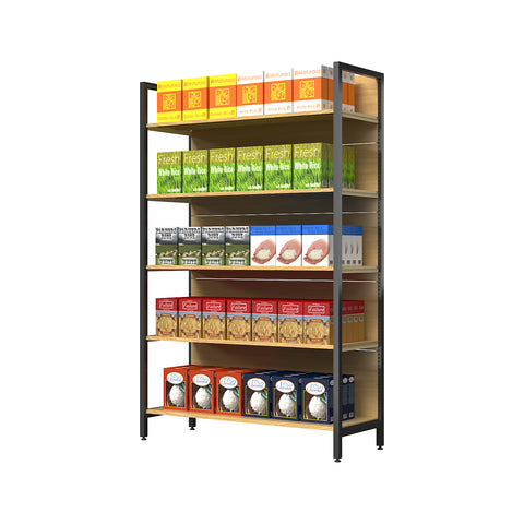 GUHUI-Modular-Supermarket-Gondola-Shelving-Unit-with-Wood-Shelves-Steel-Frame_3