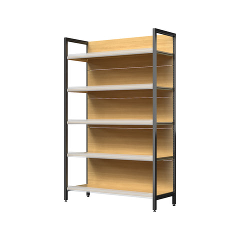 GUHUI-Modular-Supermarket-Gondola-Shelving-Unit-with-Wood-Shelves-Steel-Frame_5