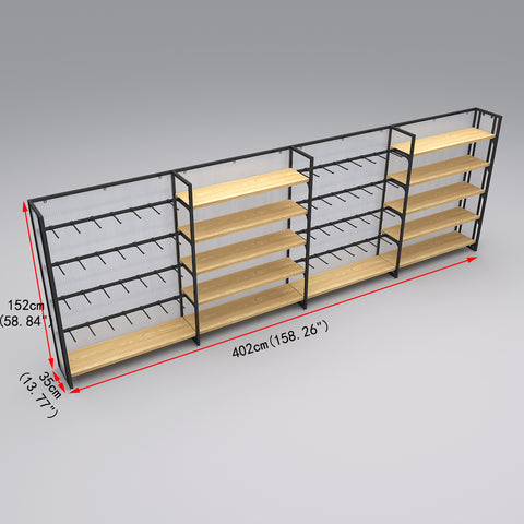 GUHUI-Single-Sided-Modular-Retail-Display-Rack-with-Hooks-Multi-Shelf-Sections-402cm_2