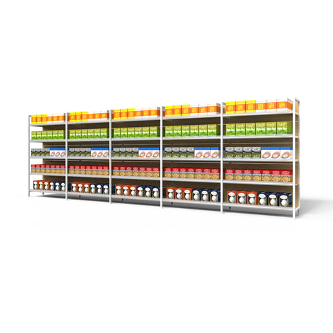GUHUI-Wood-Grain-Single-Sided-Gondola-Shelving-for-Supermarket-Display_1