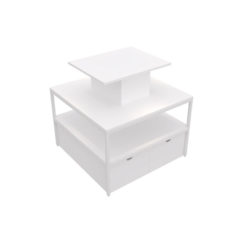GUHUI2-TierCosmeticDisplayTablewithStorageDrawers_CenterPlatformWhite_1