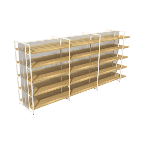 GUHUI3.3MDouble-SidedGondolaShelvingUnit_LongRetailIslandDisplayRack_1