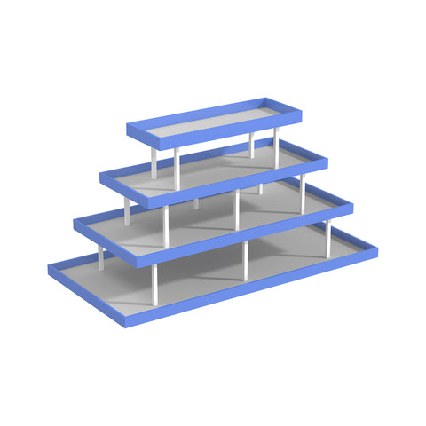 GUHUI4-TierRetailDisplayTablewithBlueTrim_1
