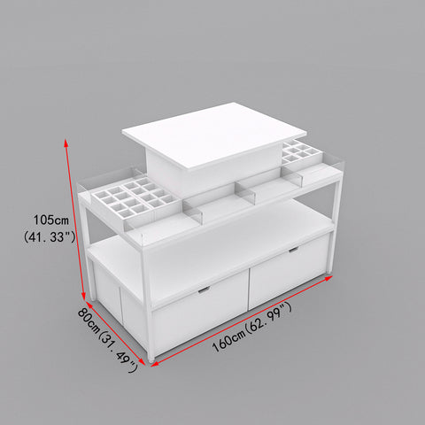 GUHUICosmeticDisplayTablewithAcrylicOrganizers_StorageBaseWhite_2