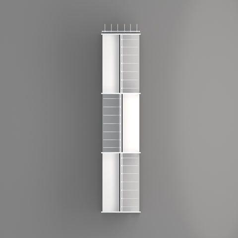 GUHUIExtra-LongDouble-SidedIslandGondolaDisplayRackwithShelves_Hooks315cm_1