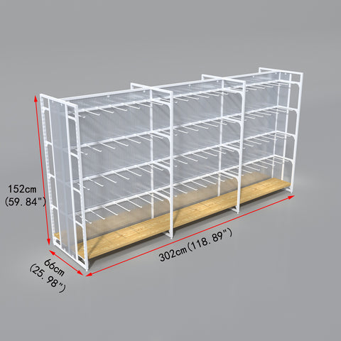 GUHUIExtra-LongDouble-SidedGondolaShelvingUnit_RetailIslandDisplayRack_1