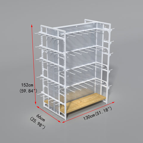 GUHUIGondolaDisplayShelvingwithDouble-SidedHooks_DualEndHookPanels_2