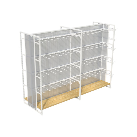 GUHUIGondolaDisplayShelvingwithHooks_WoodenBaseShelf215cm_1
